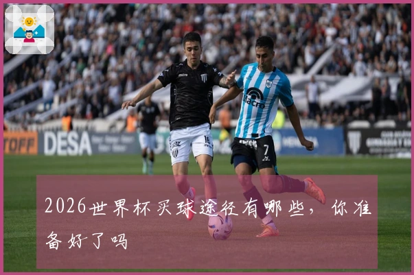 2026世界杯买球途径有哪些，你准备好了吗